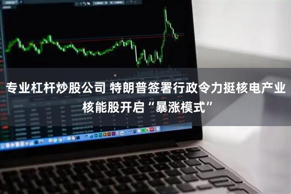 专业杠杆炒股公司 特朗普签署行政令力挺核电产业 核能股开启“暴涨模式”