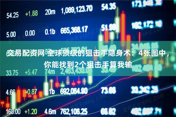 交易配资网 全球顶级的狙击手隐身术：4张图中，你能找到2个狙击手算我输